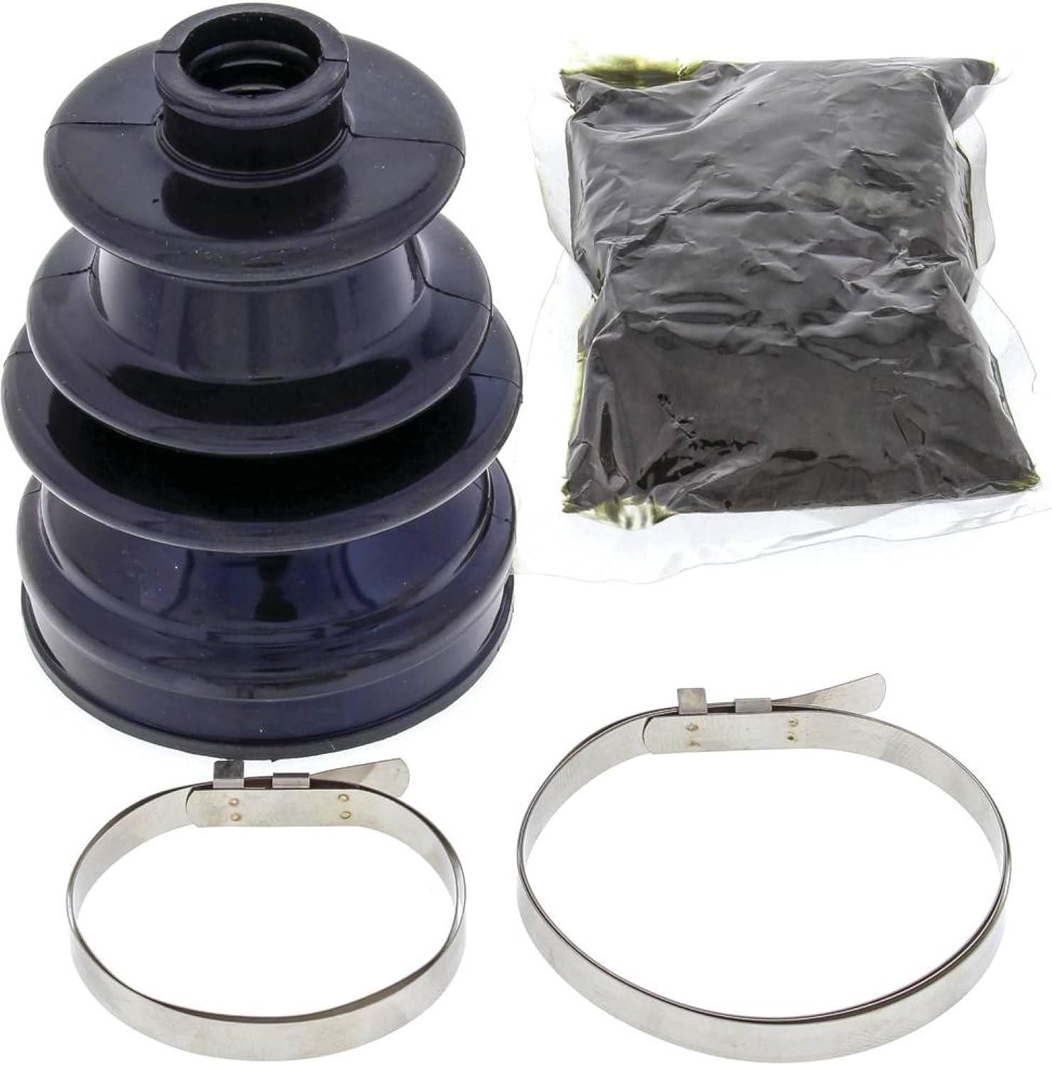 All Balls Racing CV Boot Kit 19-5014 Compatible With/Replacement For Kawasaki KVF650 I Brute force 2009-2013, KVF750 Brute Force 2012-2018, KVF750 Brute Force EPS 2012-2018