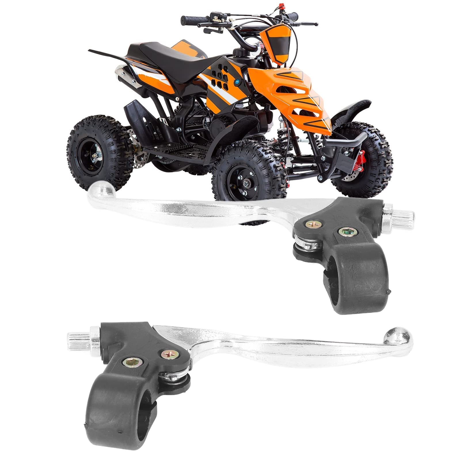 Levier De Frein Universel 22mm Pour Mini Moto Dirt Bike - Alliage D'Aluminium, Ajustable, Pour Guidon 7/8 Pouces