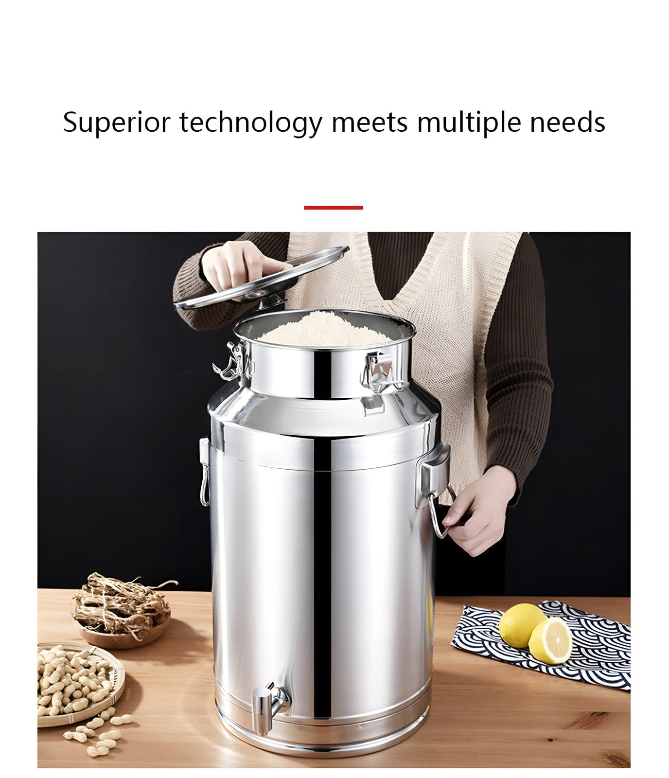 Jarra espumadora de leche de acero inoxidable de 100 L con asa, resistente al óxido, jarra de capuchino y jarra de vapor para baristas, perfecta para amantes del café y cafeterías (24 L)
