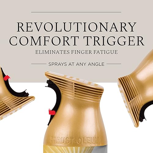 Miniatura 8 de Rust-Oleum 342918 Pintura en aerosol metálica envejecida universal para todas las superficies, 11 onzas, oro vintage (paquete de 2)