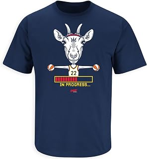 Goat in Progress T-Shirt for Indiana Basketball Fans (SM-5XL)