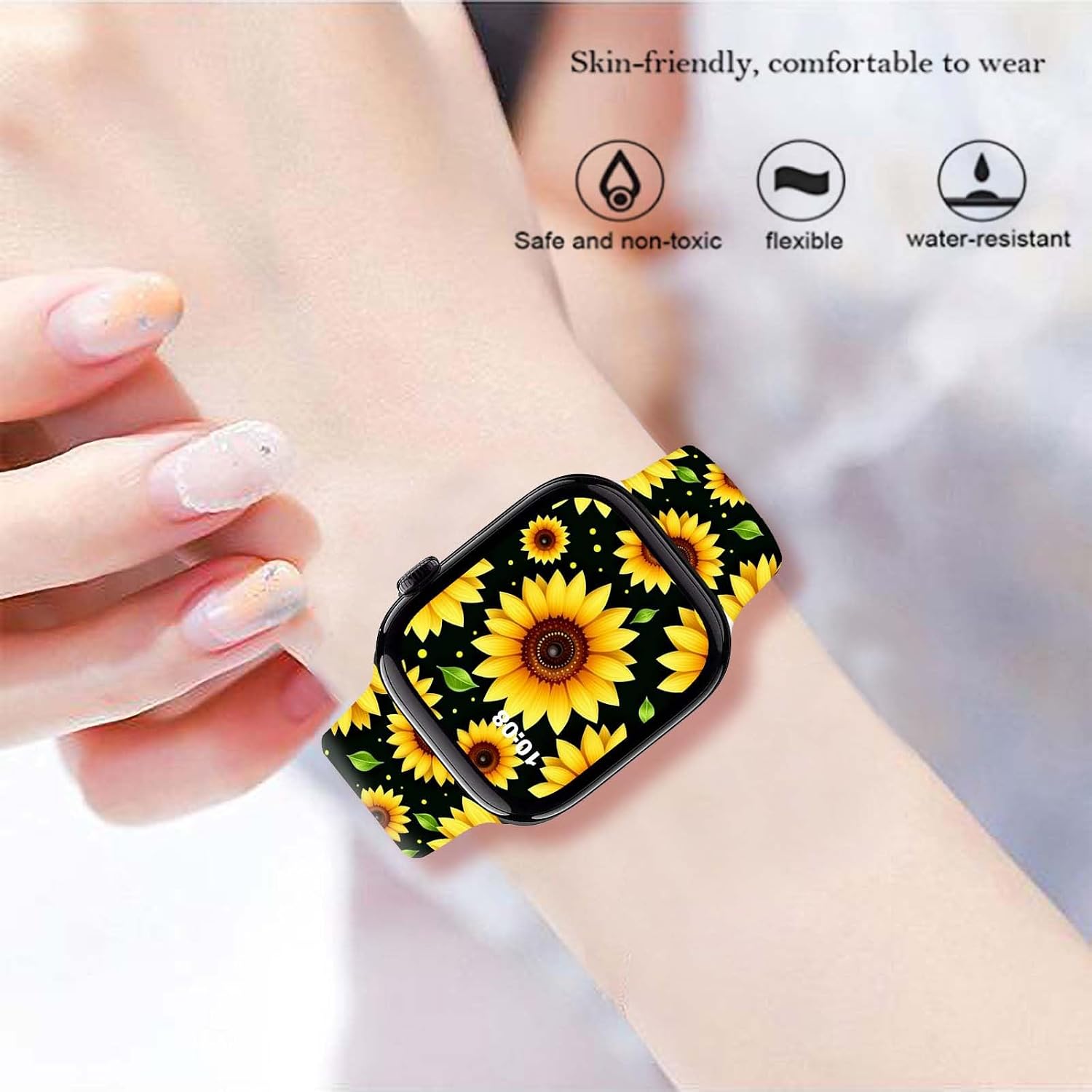 Holiday Pattern Watch band for Apple Watch Bands Women image 2