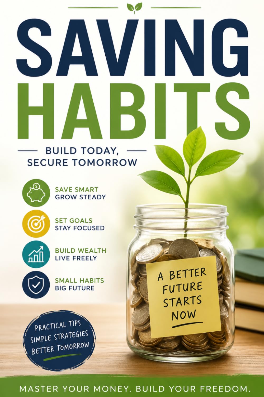 Saving Habits: Simple Daily Actions to Build Financial Security, Reduce Stress, and Create Long-Term Wealth