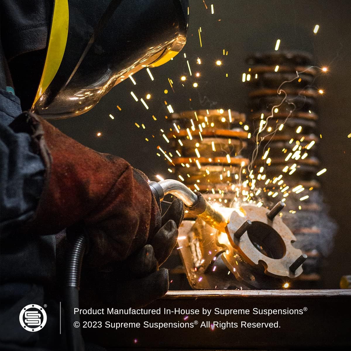 Supreme Suspensions - 3" Front + 2" Rear Lift Kit for 2015-2017 Chevy Colorado and GMC Canyon 2WD 4WD - High-Strength Steel Strut Spacers and Rear Shackles Lift Kit