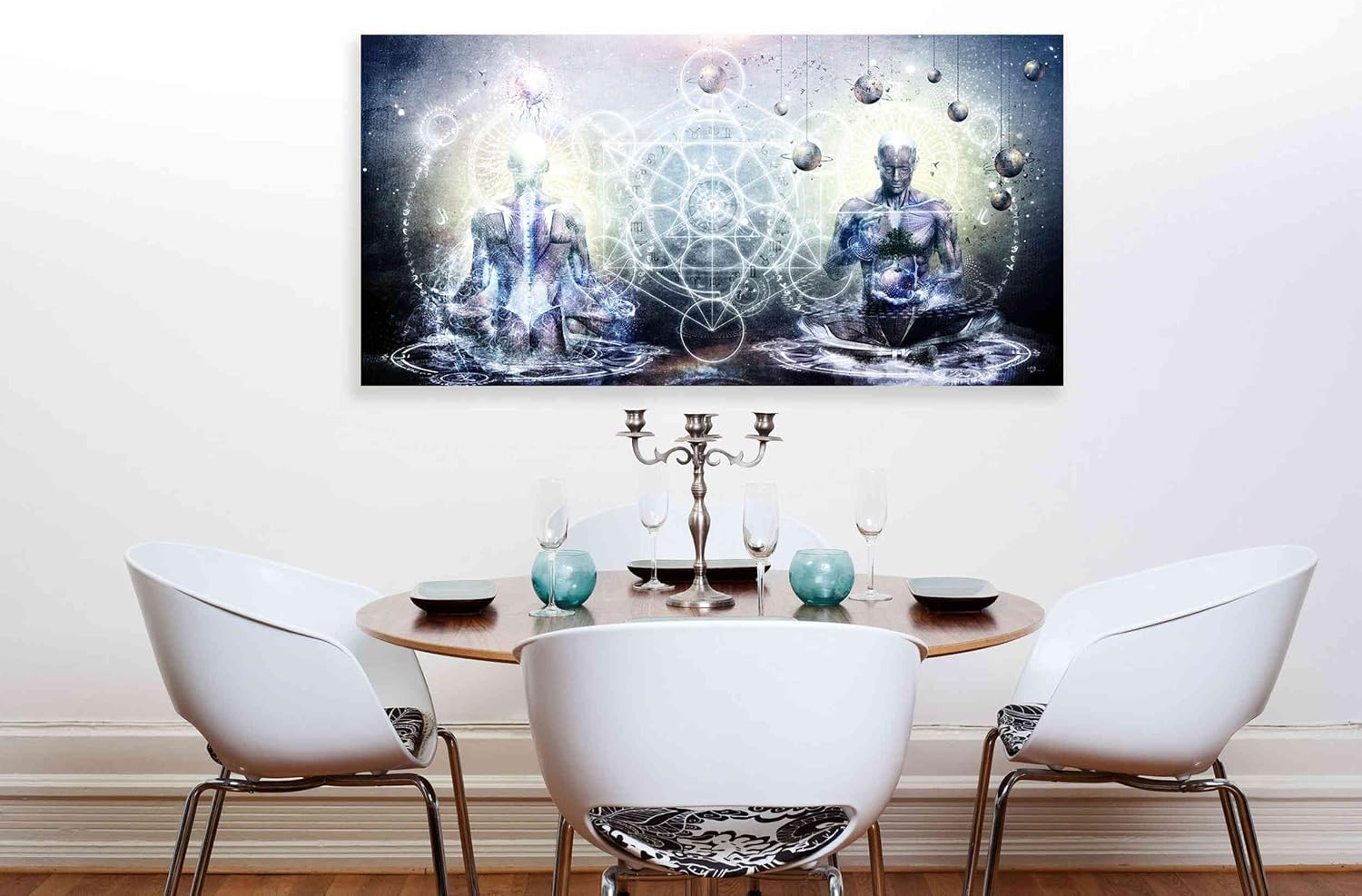 Epic Graffiti 'Experience So Lucid, Discovery So Clear' by Cameron Gray, Canvas Wall Art, 12"x24"