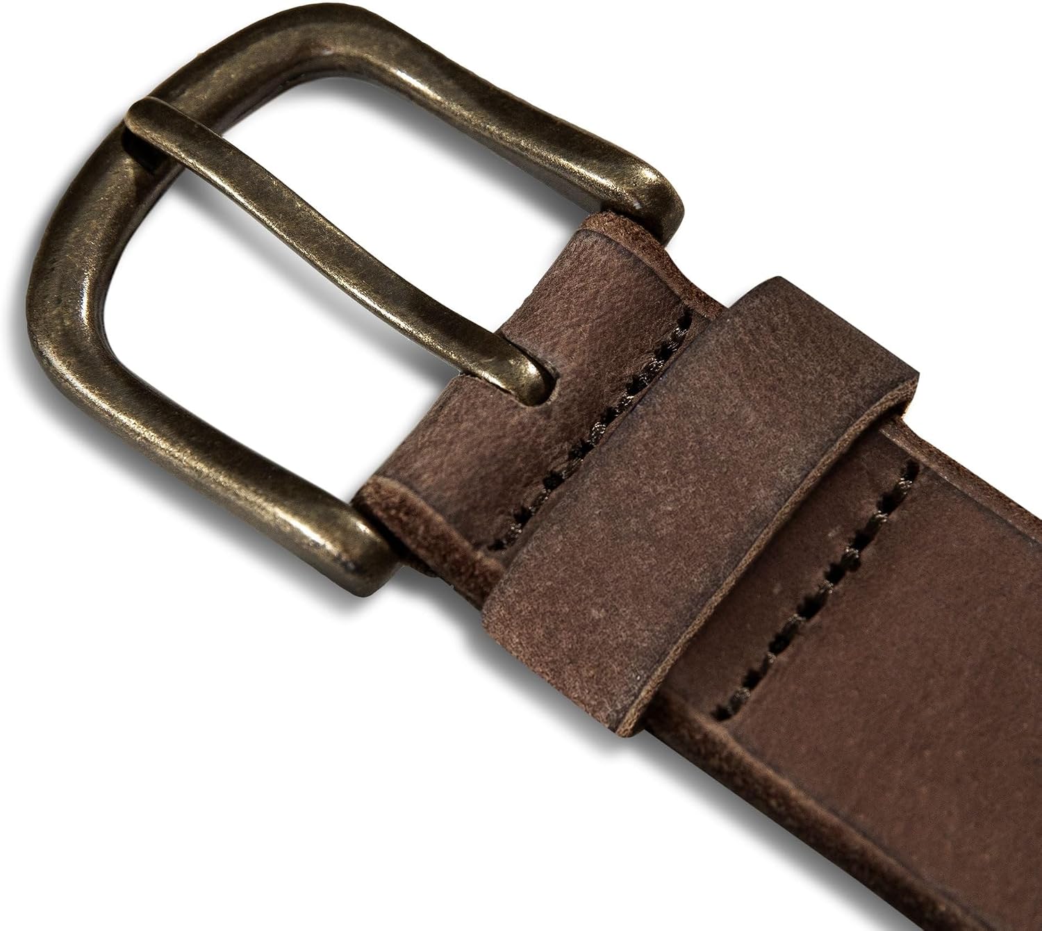 Lucky Brand Men's Jeans Leather Belt| Classic| Casual| Dress| Everyday| American Heritage| Genuine Leather| Metal Buckle image 3