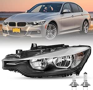 Amazon.com: JSBOYAT Halogen Headlight Compatible With 2012 2013 2014 ...