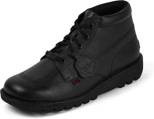 Kickers mens Kick Hi Tab Leather