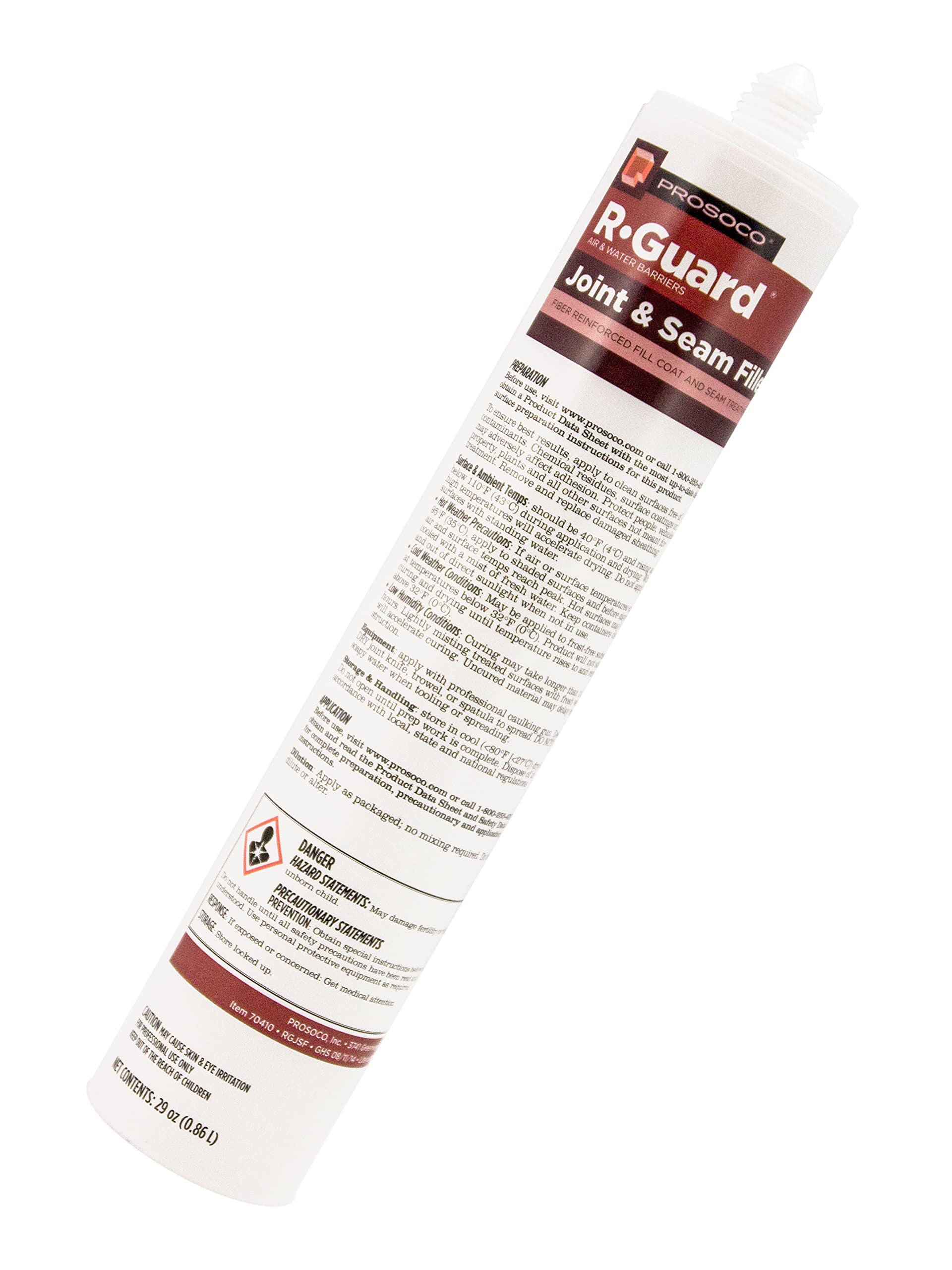 PROSOCO Joint & Seam Filler | Fluid-Applied, Fiber-Reinforced Joint Filler and Detailing Compound - Trusted by Professionals (12, CASE of 12)