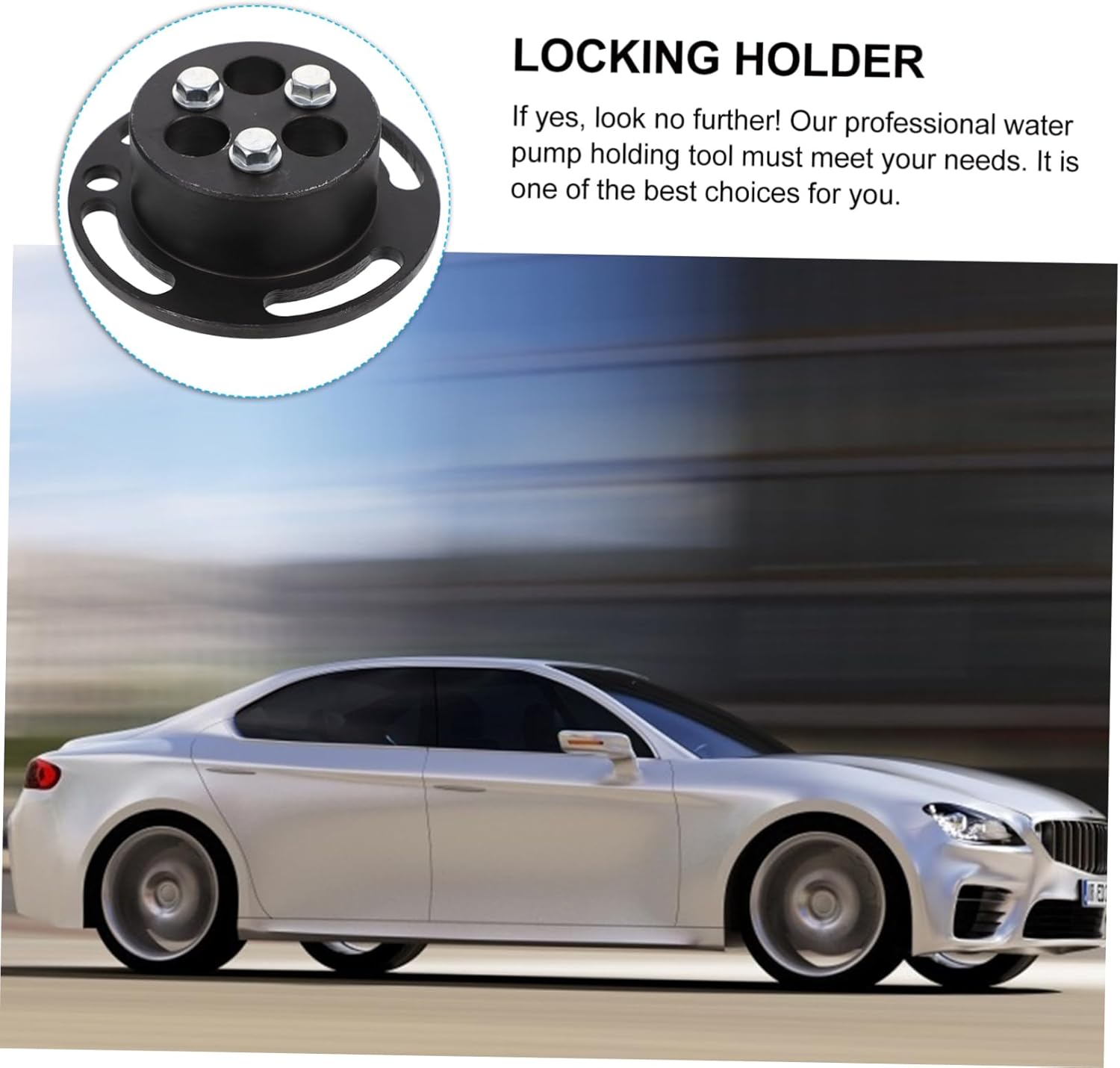 Cooling Water Pump Tool for Car Timing Chain Lock Fixed Timing Safe Wear Resistant Engine Water Pump Removal for