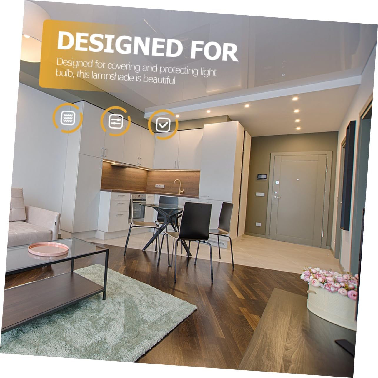 jojofuny Glass Globe Shade Replacement for Ceiling Fan and Pendant Light Opal Frosted Glass Fixture Cover for Home Decor and Lighting Accessories