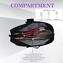 WHACKK Drive Tennis Bag Lavender Black | Racket Bag for Tennis & Badminton with Shoe Pocket | Backpack Style Kit Bag for Women & Junior Players gallery image