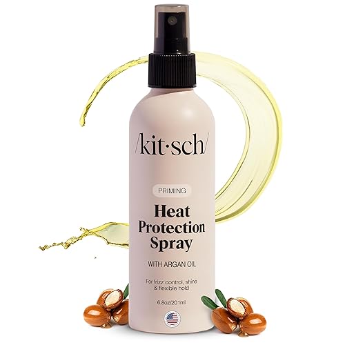 Kitsch Heat Protection Spray for Hair – Heat Protectant for