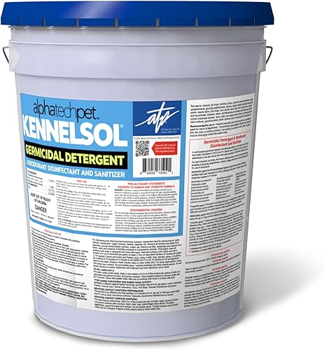 Miniatura 11 de ATP KennelSol Limpiador de perreras de 1 paso, desinfectante líquido de 1 galón, eficaz contra bacterias y virus, desodorante aroma de gaulteria por