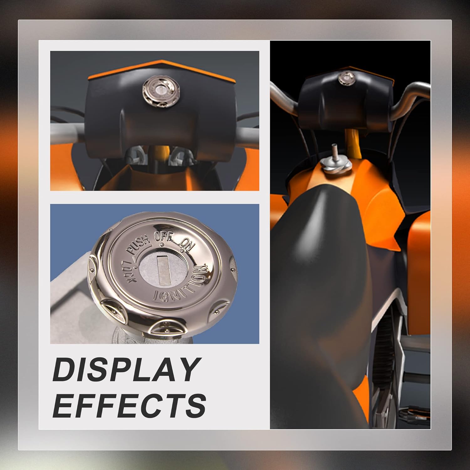 GOOFIT Ignition Switch Key Set Replacement for GY6 50cc 125cc 150cc Taotao Jonway Roketa Chinese Scooter Moped Motorcycle