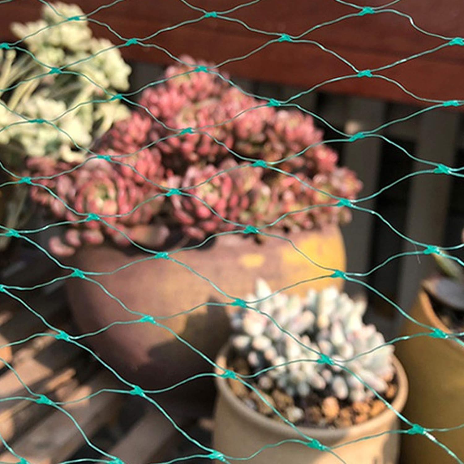 YHmall Garden Bird Netting, 13 x 26 Ft Reusable Nylon Garden Netting with 0.4 Inch Square Mesh - Fruit Tree Netting Protect Plants and Fruit Trees - from Birds and Wildlife with 50 Pcs Plant Ties : Patio, Lawn & Garden