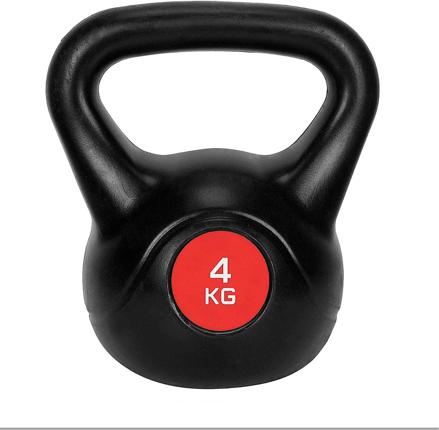 Strauss Kettlebell, Black, (4 Kg)