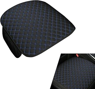 Car Seat Cover, Comfortabler Seat Pads Cushion, Heat-resistant Breathable Interior Accessory, Non-slip Protective Mat, Universal for Most Cars (Black)