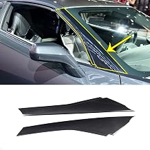 Dry Carbon Fiber Front A-pillar Trim Panel Cover 2pcs Fit For Corvette C7
