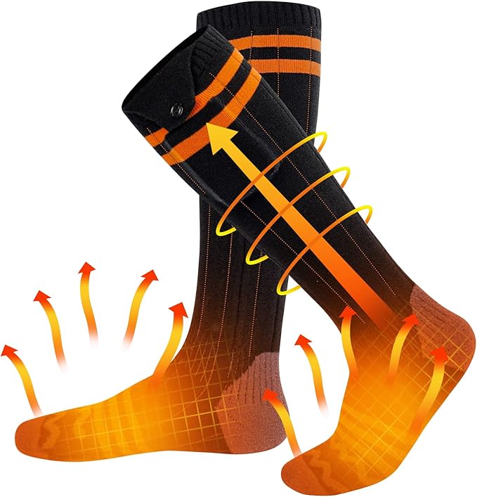 LAMA Heated Socks for Men Women, Electric Heated Sock with APP Control