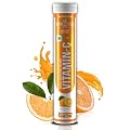 End2End Nutrition Natural Amla Extract Vitamin C with Zinc for Immunity, Skin Care, Antioxidants & Energy Boost | Orange