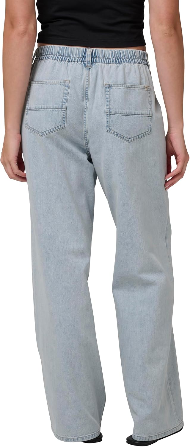Quiksilver Women's Women's Tidepool High Rise Drawstring Waist Jean