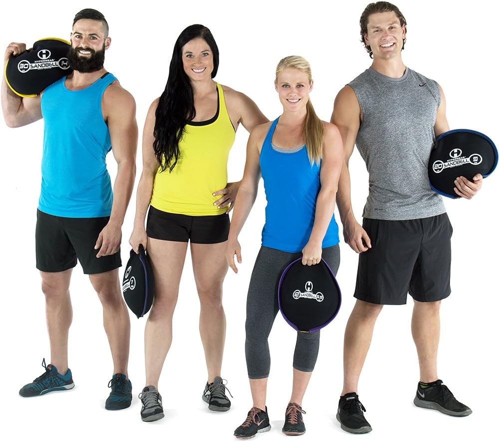 Hyperwear SandBell Neoprene SandBag Free Weight Unfilled 2-50 lbs : Electronics
