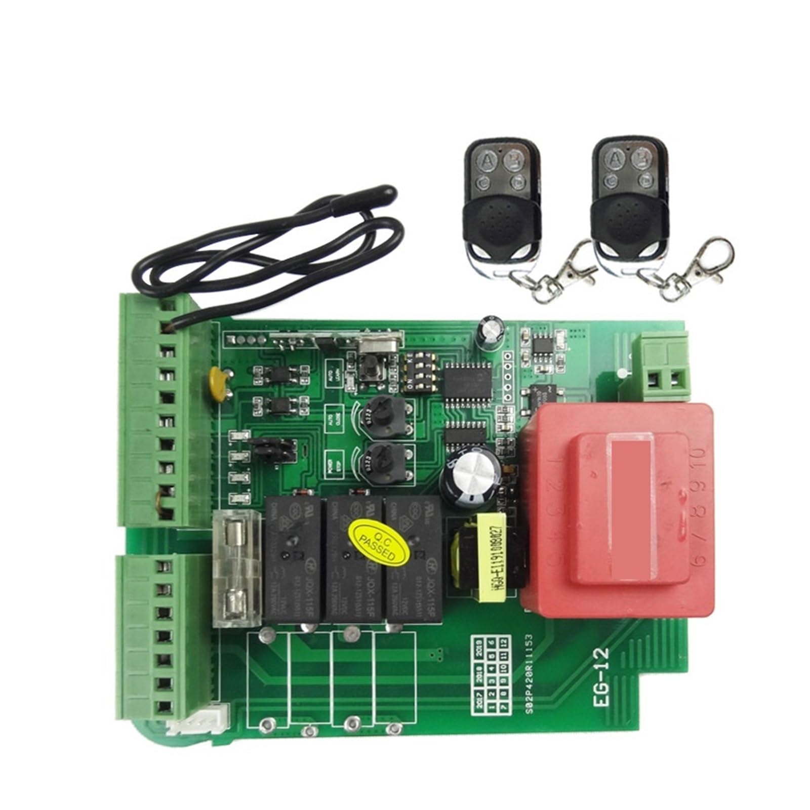Control Board for AC Motor Sliding Gate Opener Sliding Gate Opener Motor Control Unit PCB Controller Circuit Board Electronic Card Strong Sensitivity(AC110V b)