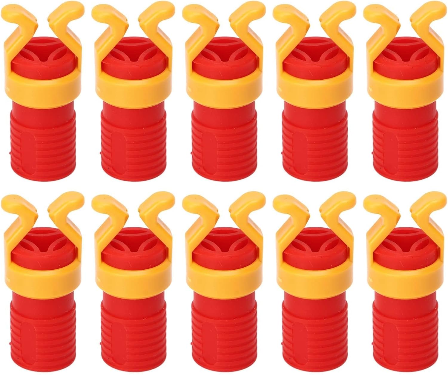 TOPINCN 10Pcs Screw Holders Clamp, ABS Screw Holder Clamp Screw Screw Holder Bit Universal Screw Fixing Sleeve Hand Screw Clamps Holding Tool for Woodworking Tool