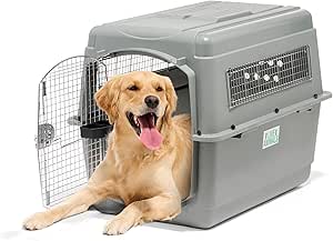 Petmate Sky Kennel - Airline Compliant Dog Crate for Pets up to 90 lbs, Heavy Duty, Made in USA - 40 Inches