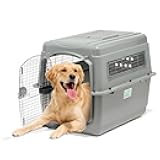 Sky Kennel - For Air and Travel, Airline Compliant Dog Crate for Pets up 70-90 lbs, Heavy Duty Dog Kennel, Made in the USA- 40 Inches