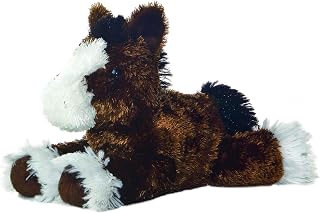 Aurora® Adorable Mini Flopsie™ Clydes™ Stuffed Animal - Playful Ease - Timeless Companions - Brown 8 Inches