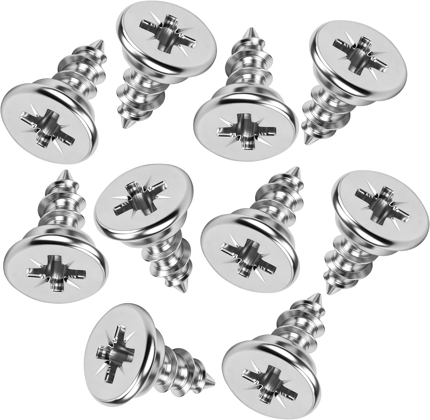 240521303 Refrigerator Door Handle Screw for Frigidaire, 10 PCS
