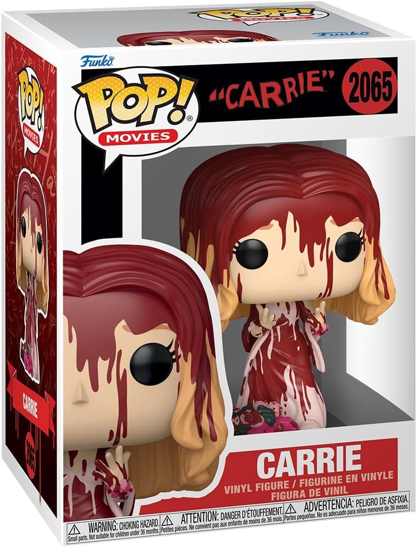POP! Movies: Carrie - Carrie (BD) | Official Merch - Collectable Vinyl Figurine for Shelf Display - Birthday Gift Idea for Fans and Collectors