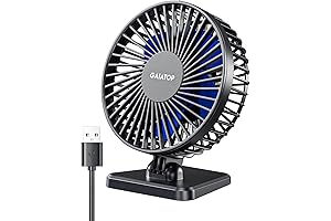 Gaiatop USB Desk Fan: Compact, Portable and Powerful for Optimal Cooling