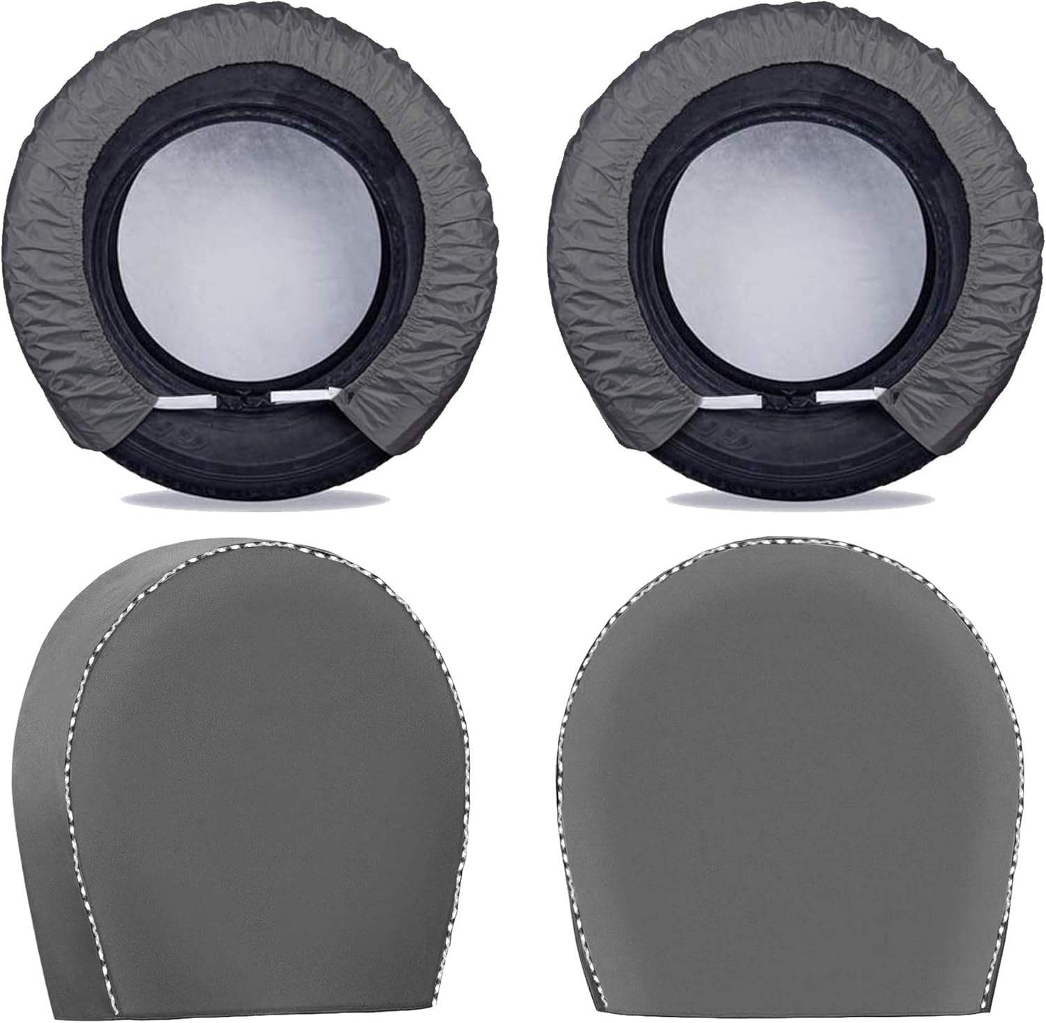 Spare Tire Cover for TrailersTire Covers 4 Pack,Four Layers Tire