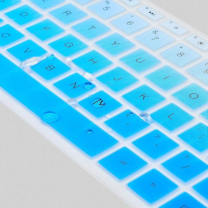 Funda para Teclado HP Pavilion 27/24, Silicona, Azul miniatura 5