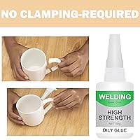 Vista 3 de Pegamento mágico universal, pegamento mágico de unión fuerte, pegamento mágico multifuncional, pegamento aceitoso multiusos para metal, plástico, 3