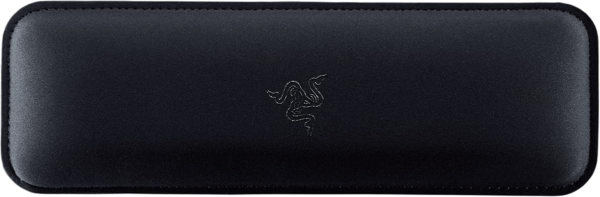 Razer Ergonomic Wrist Rest for Gaming Mice: Anti-Slip Rubber Base - Angled Incline - Classic Black