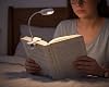 Mandallı LED Kitap Okuma Lambası – Esnek Yaylı Boyun, Pilli, Klipsli Tasarım – Kitap, Masa, Yatak Başı İçin Okuma Işığı [Enerji Sınıfı G]
