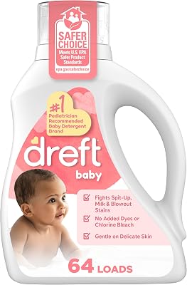 $45 FS AMAZON S&S/Q, get $15 Amazon Credit THREE x Dreft Baby Liquid Laundry Detergent, 84 fl oz, 64 Loads