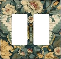 Vista 81 de Cubiertas Decorativas de Arte para Interruptores de Luz, Hojas de Otoño, Placa de Pared de Palanca Individual, Cubierta Decorativa de Interruptor