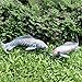CLYB Set of 2 Koi Fish Decor Outdoor Statues Sculptures Antique Copper Garden Pond Fishes Art Metal Koi Fish Statue Outside Garden Décor Ornaments for Outdoors,Patio,Yard,Lawn,Pond,Home Decorations
