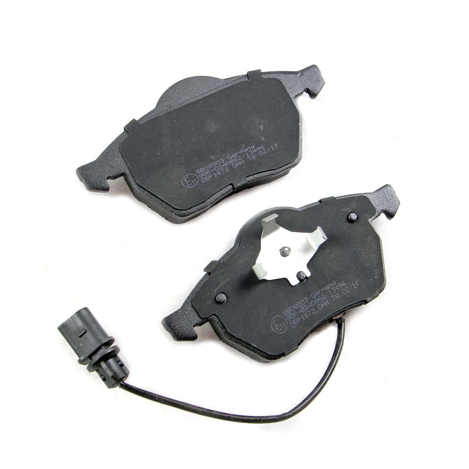 Kit Frenos Delanteros: 2 Discos + 4 Pastillas - Compatible Con Audi A4, A6, Skoda Superb - Frankberg