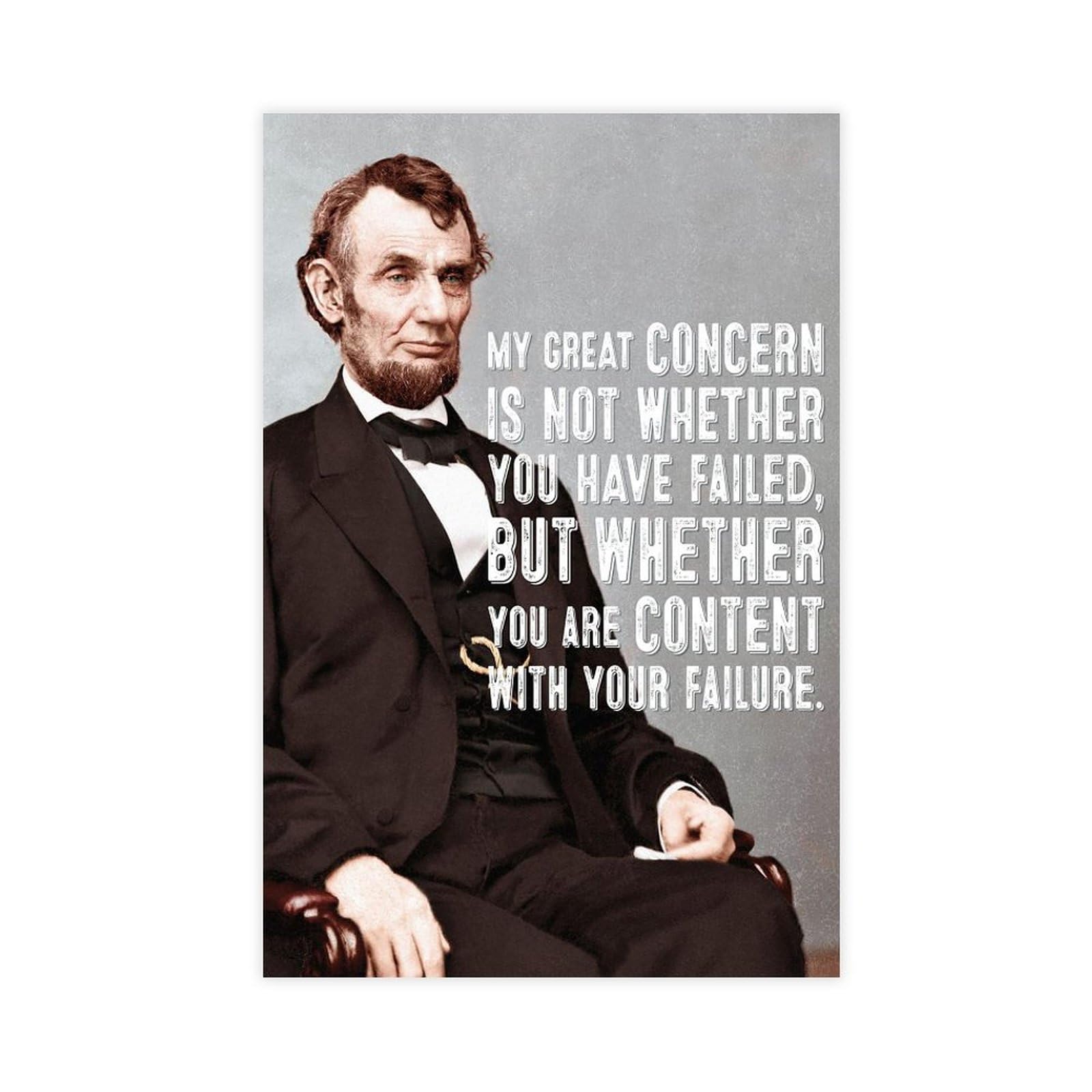 Abram Lincoln Fail Quotes You Can Not Fail In Any Laudable Object,