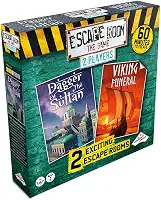Escape Room The Game –New 2 Player Edition with 2 New Exciting Games | Solve The Mystery Board Game for Adults and Teens