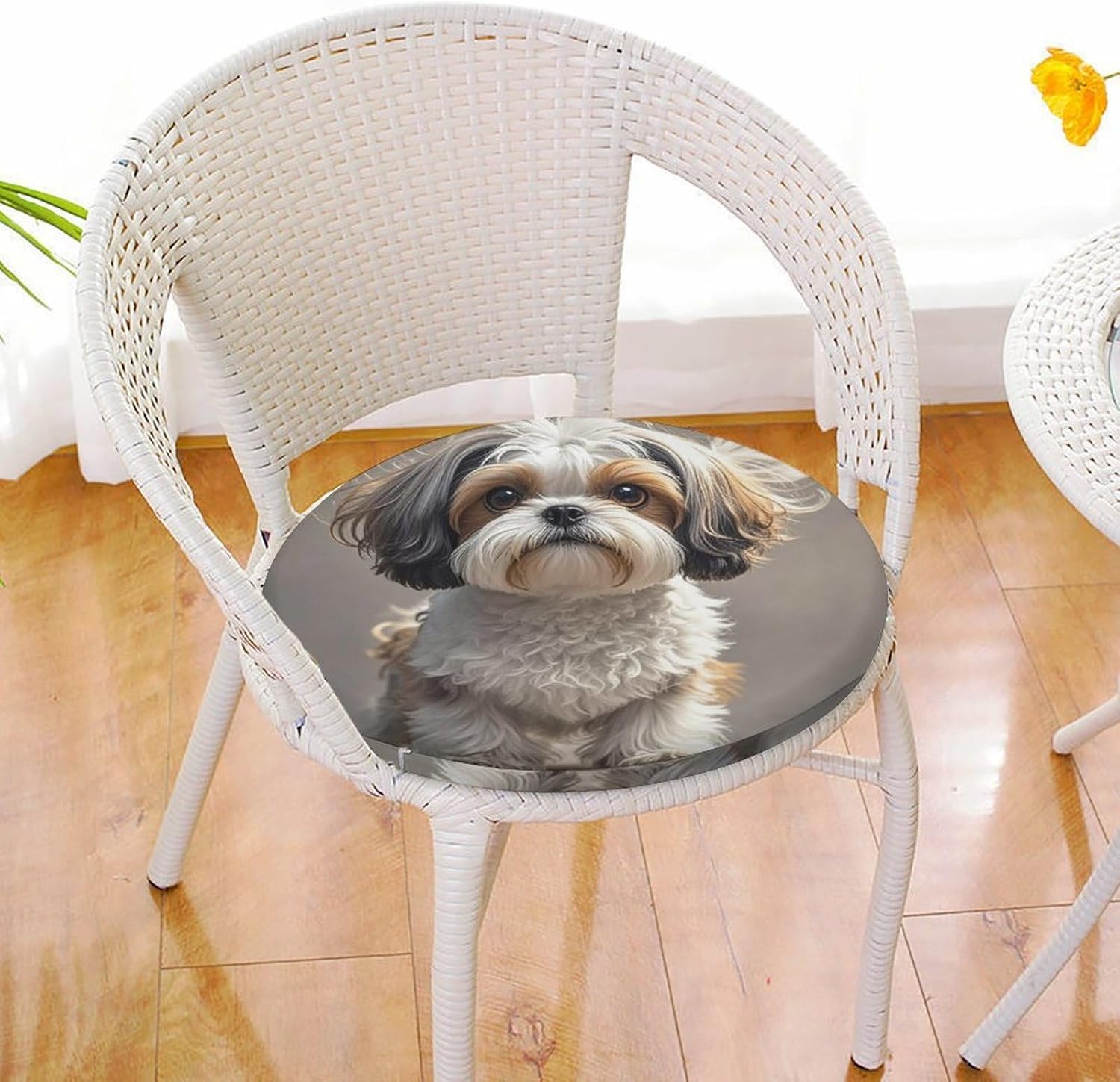 Shih Tzu Dog Chair Cushions Floor Pillow Chair Pad