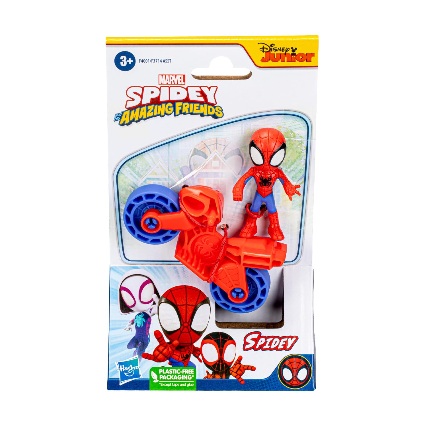 Marvel, Conjunto Action Figure, Spidey and His Amazing Friends
