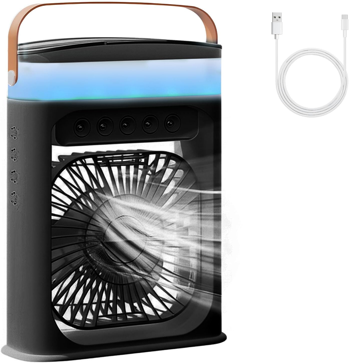 Portable Air Conditioner, 4-in-1 Air Cooler Quiet… Portable Air Conditioner, 4-in-1 Air Cooler Quiet…