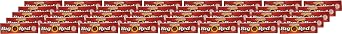 Wrigleys Big Red chewing gum, Cinnamon,40 pack, 5 sticks per pack